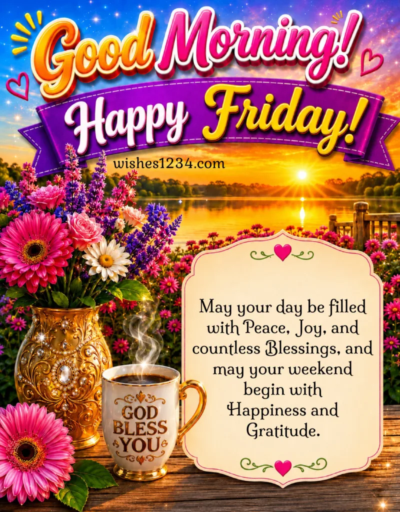 Good Morning Friday HD image.