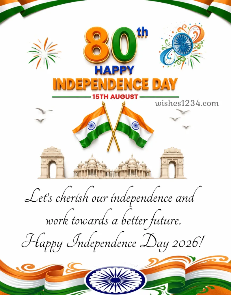 Happy 80th Independence Day India.