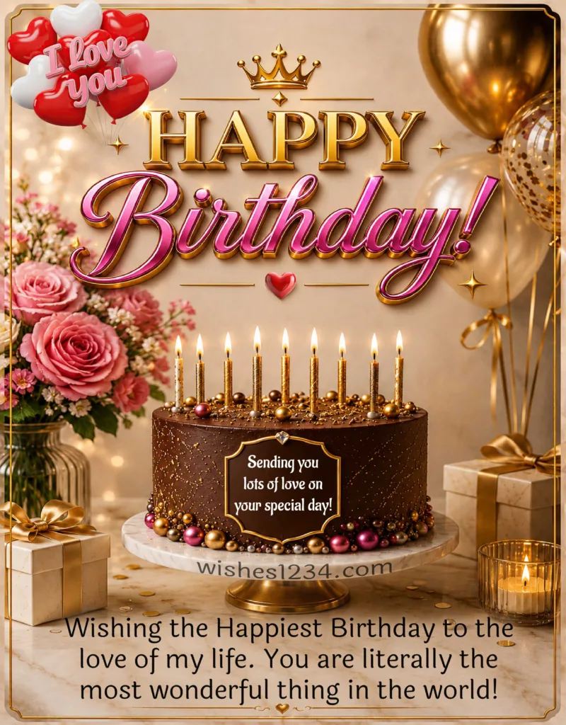 Happy Birthday Love.