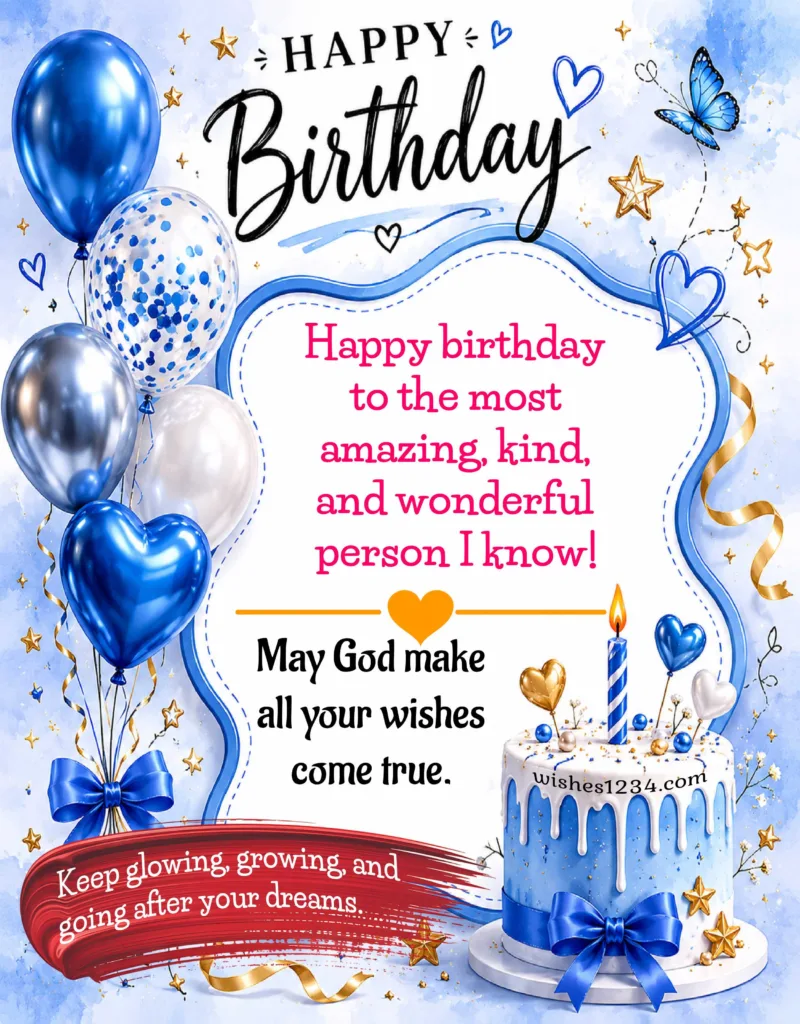 Happy Birthday Wishes.