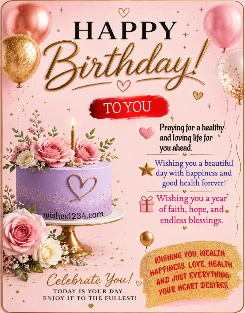Happy Birthday to you image.