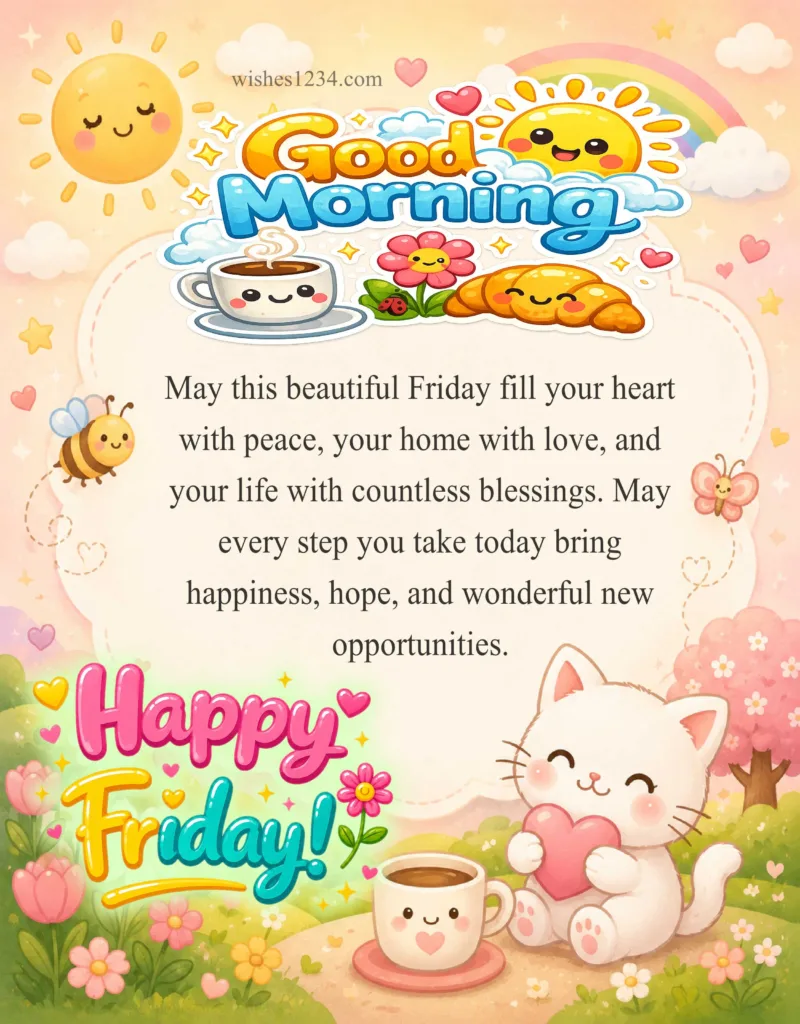 Happy Friday Cute Image.