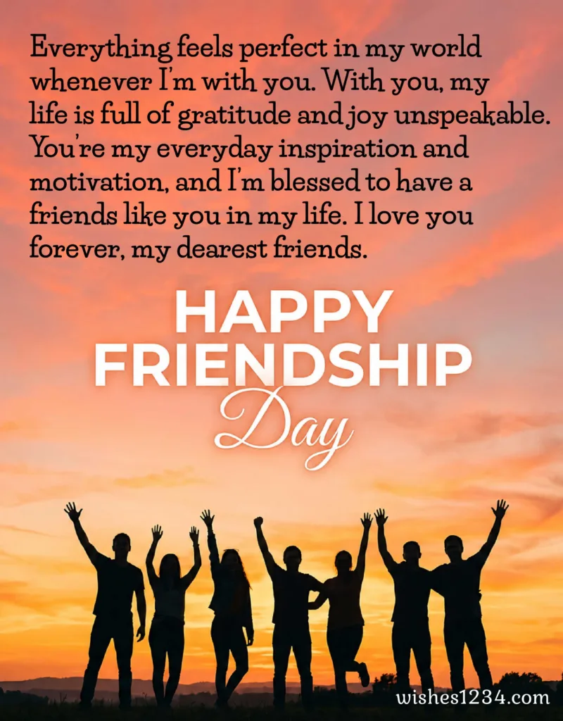 Happy Friendship Day to all my friends image.