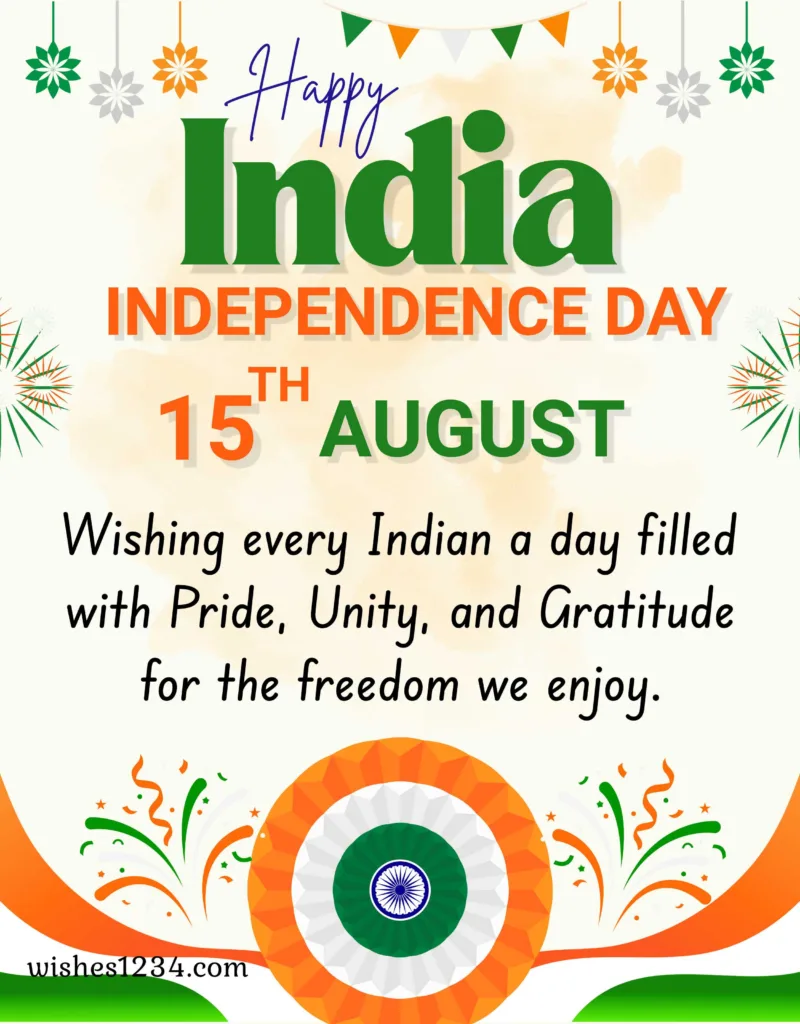 Happy Independence Day Greetings.