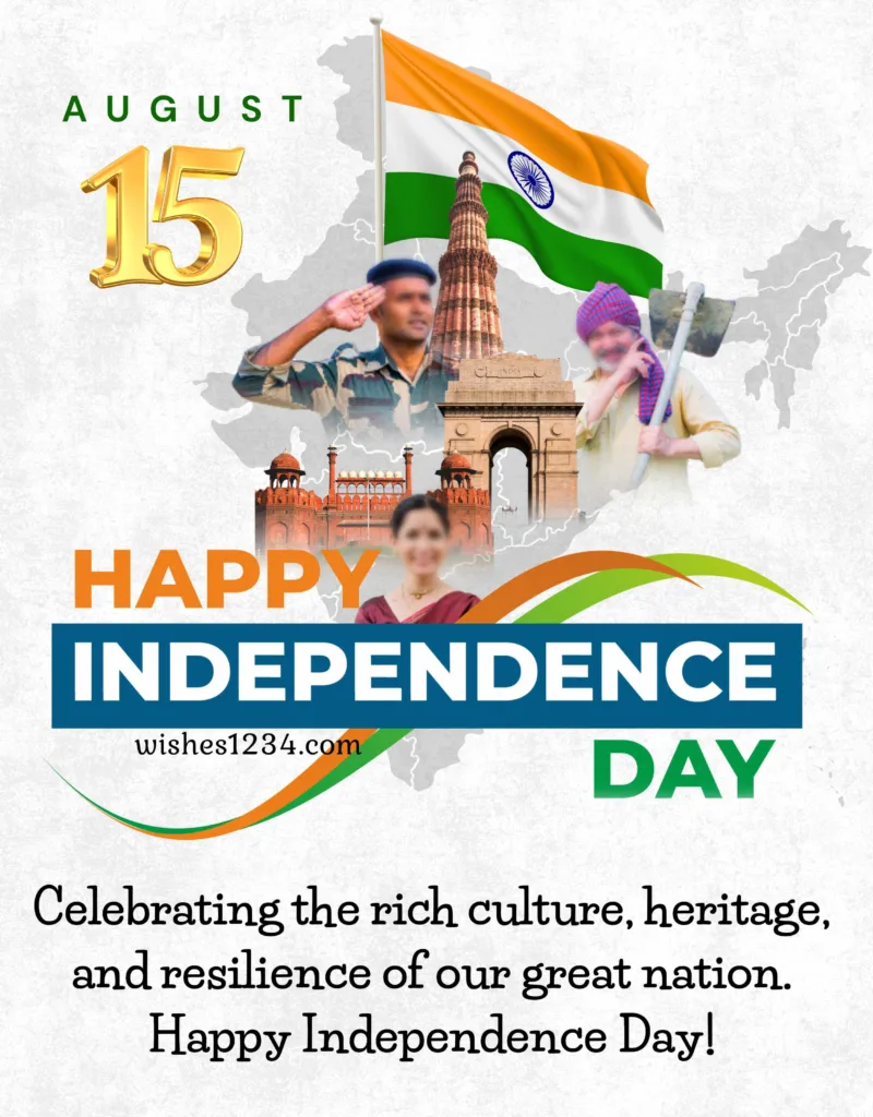 Happy Independence Day celebration Image.