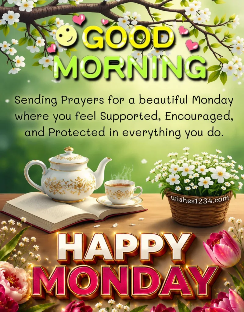 Happy Monday greetings.