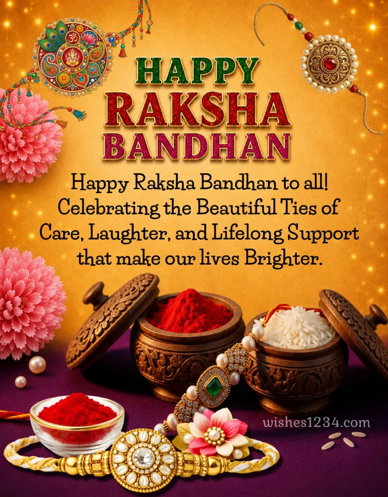Happy Raksha Bandhan to all.