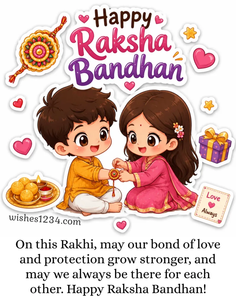 Happy Rakshabandhan Image.