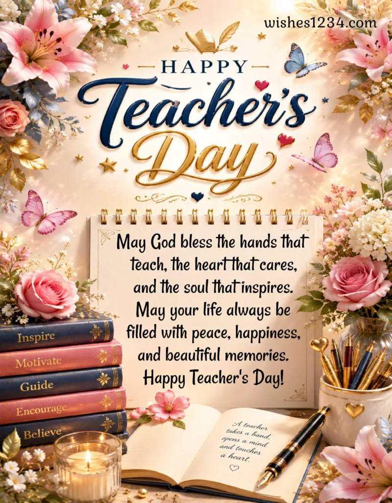 Teachers Day Message with beautiful image.