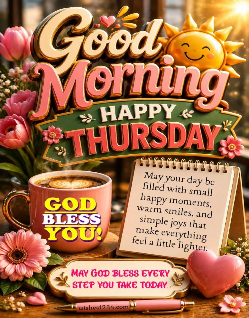 Good Morning Thursday.