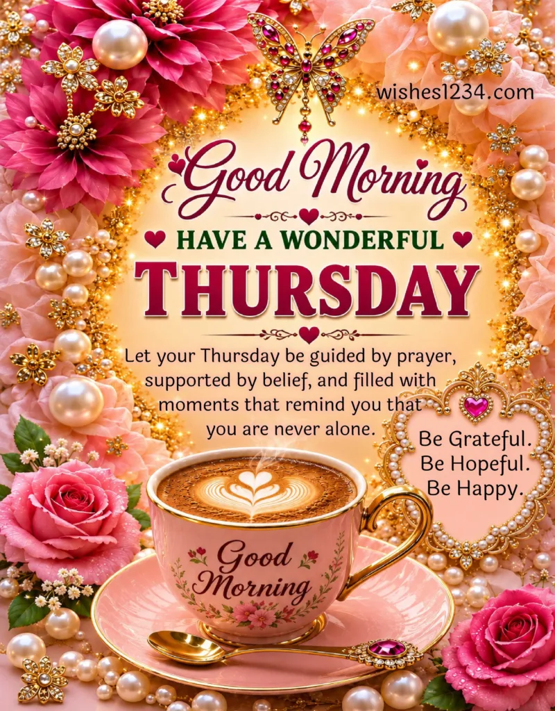 Good Morning Thursday Image with beautiful Quotes.