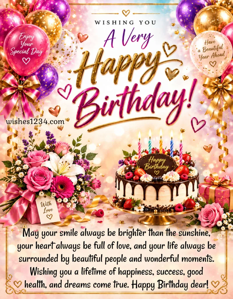 Happy Birthday Greetings for Friend.