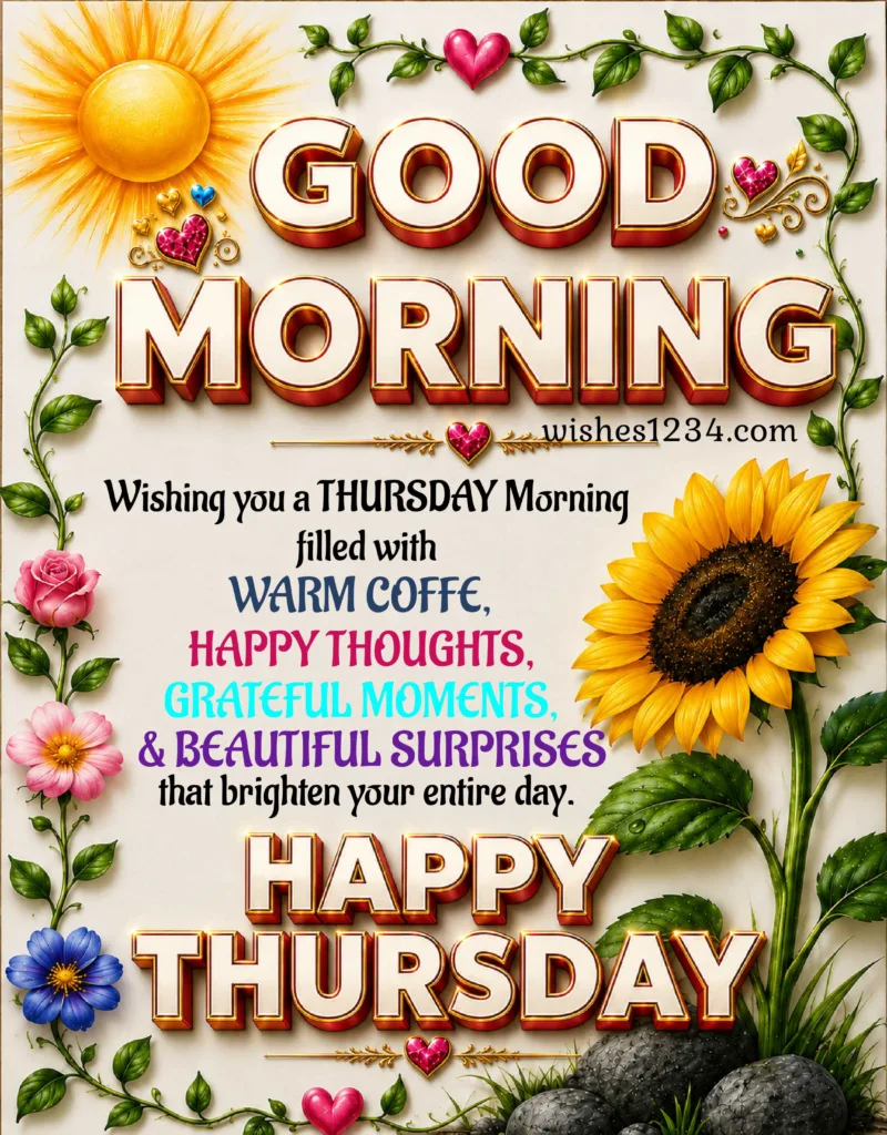 Happy Thursday Greetings.