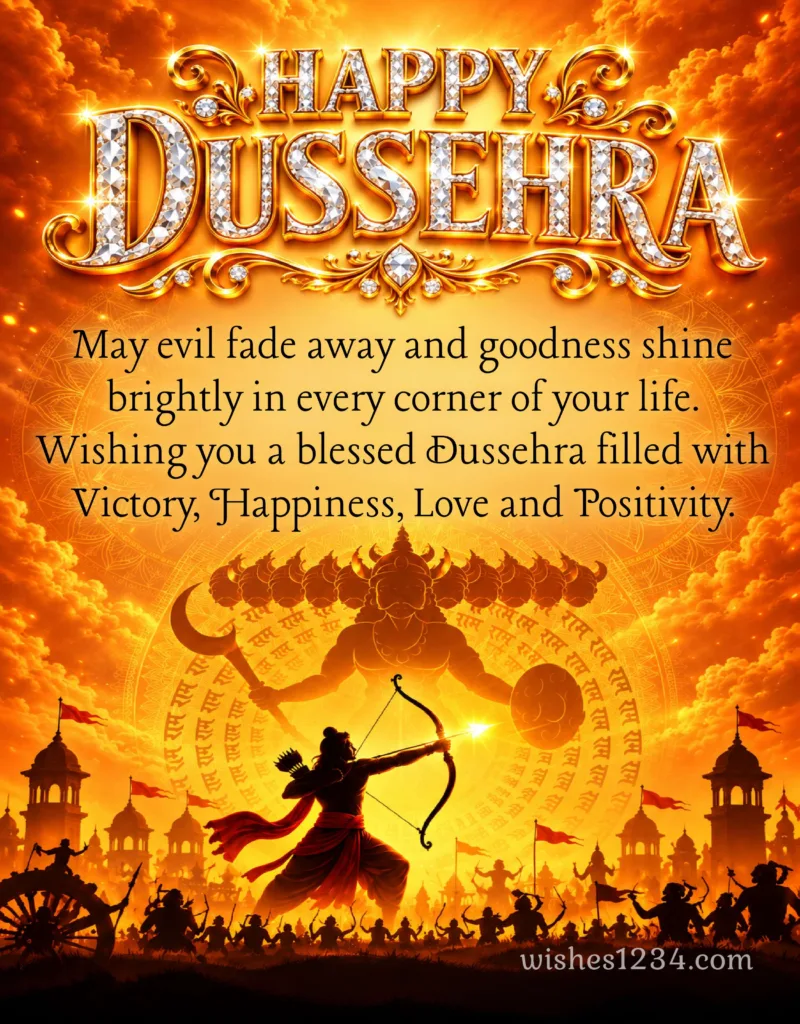 Golden Dussehra Sunset Celebration.