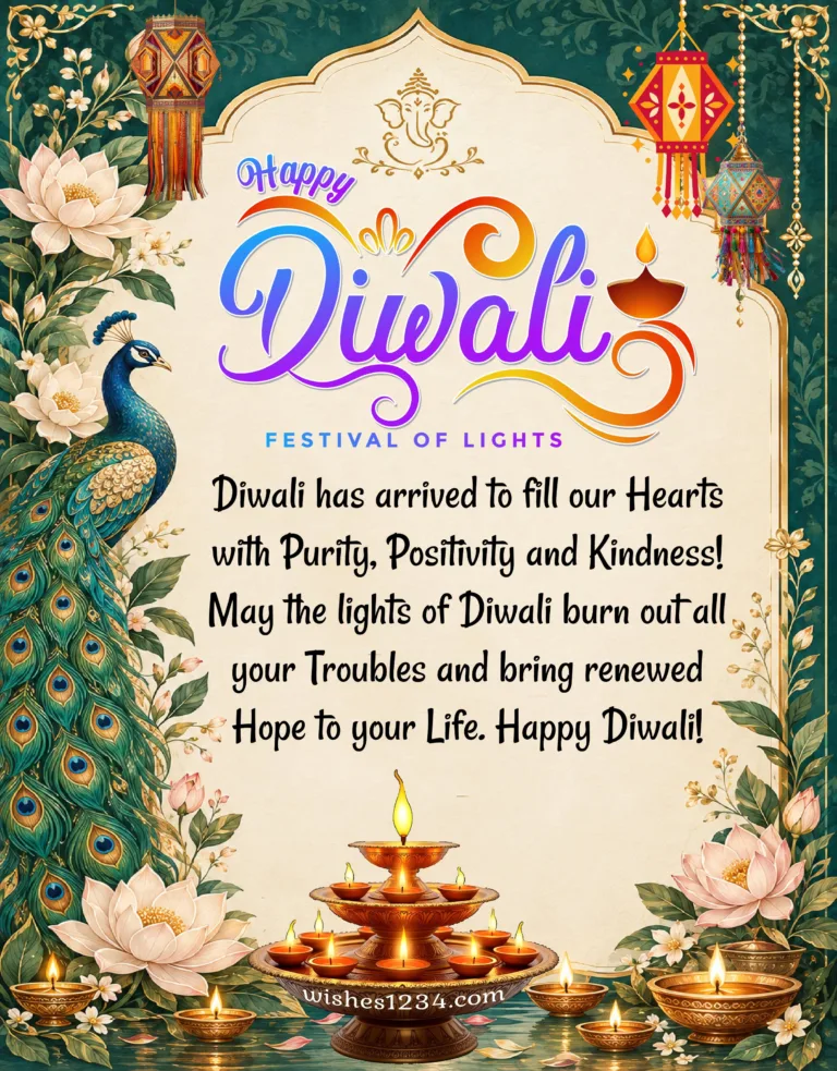 Happy Diwali Greetings with beautiful image.