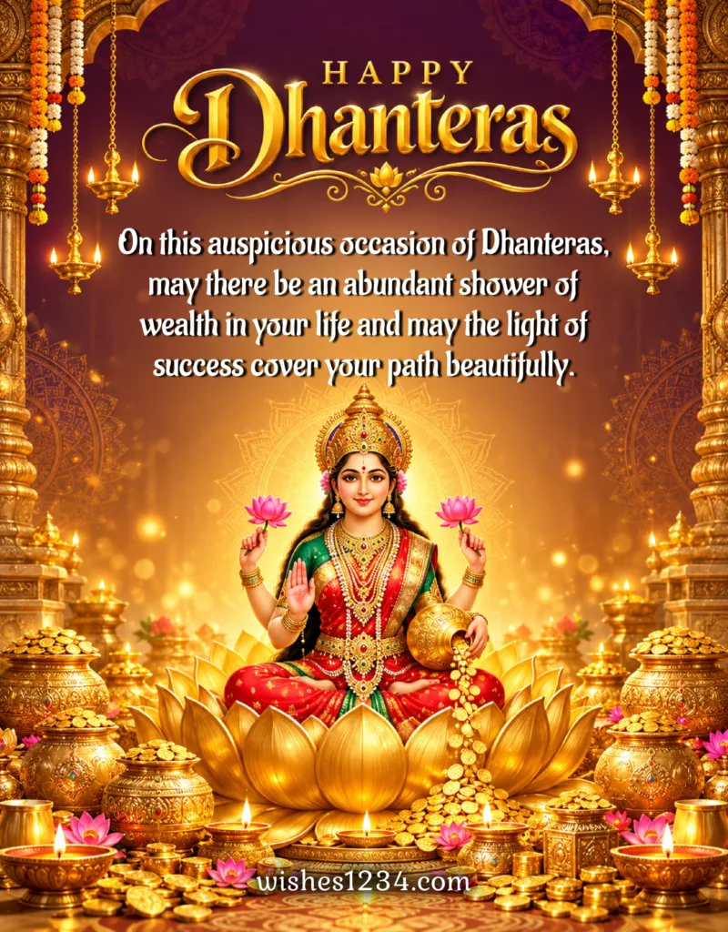 Happy Diwali and Happy Dhanteras Greetings.